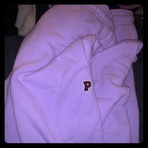 VS Pink Campus Style Sweatpants Sz L